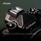 AKuser Crystal Titanium Hot Shoe Cover‌
