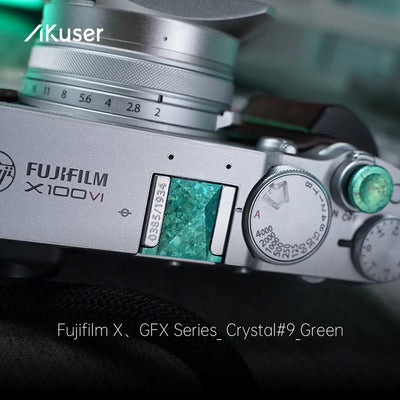 AKuser Crystal Titanium Hot Shoe Cover‌