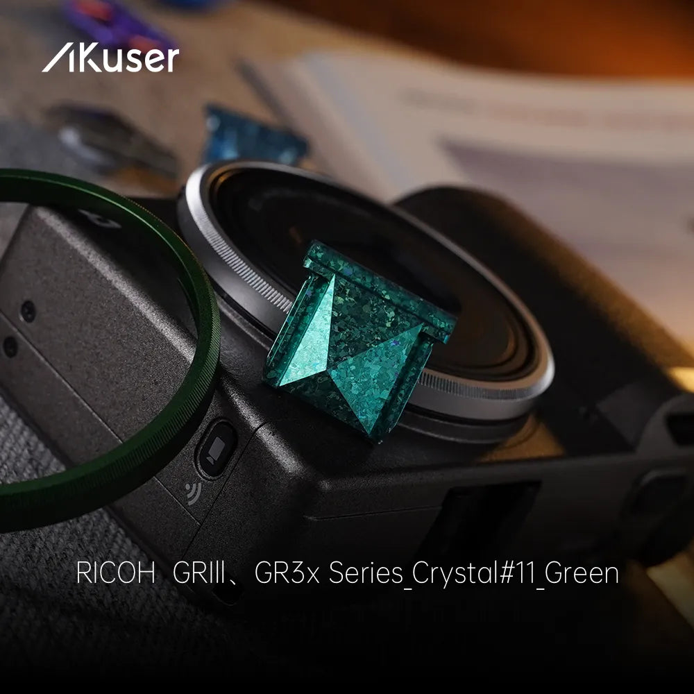 AKuser Crystal Titanium Hot Shoe Cover‌