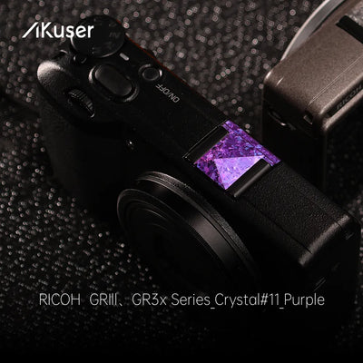 AKuser Crystal Titanium Hot Shoe Cover‌