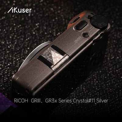 AKuser Crystal Titanium Hot Shoe Cover‌