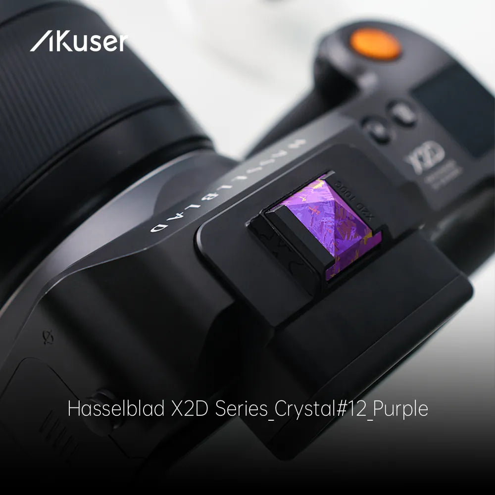 AKuser Crystal Titanium Hot Shoe Cover‌