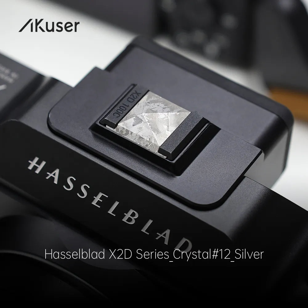 AKuser Crystal Titanium Hot Shoe Cover‌