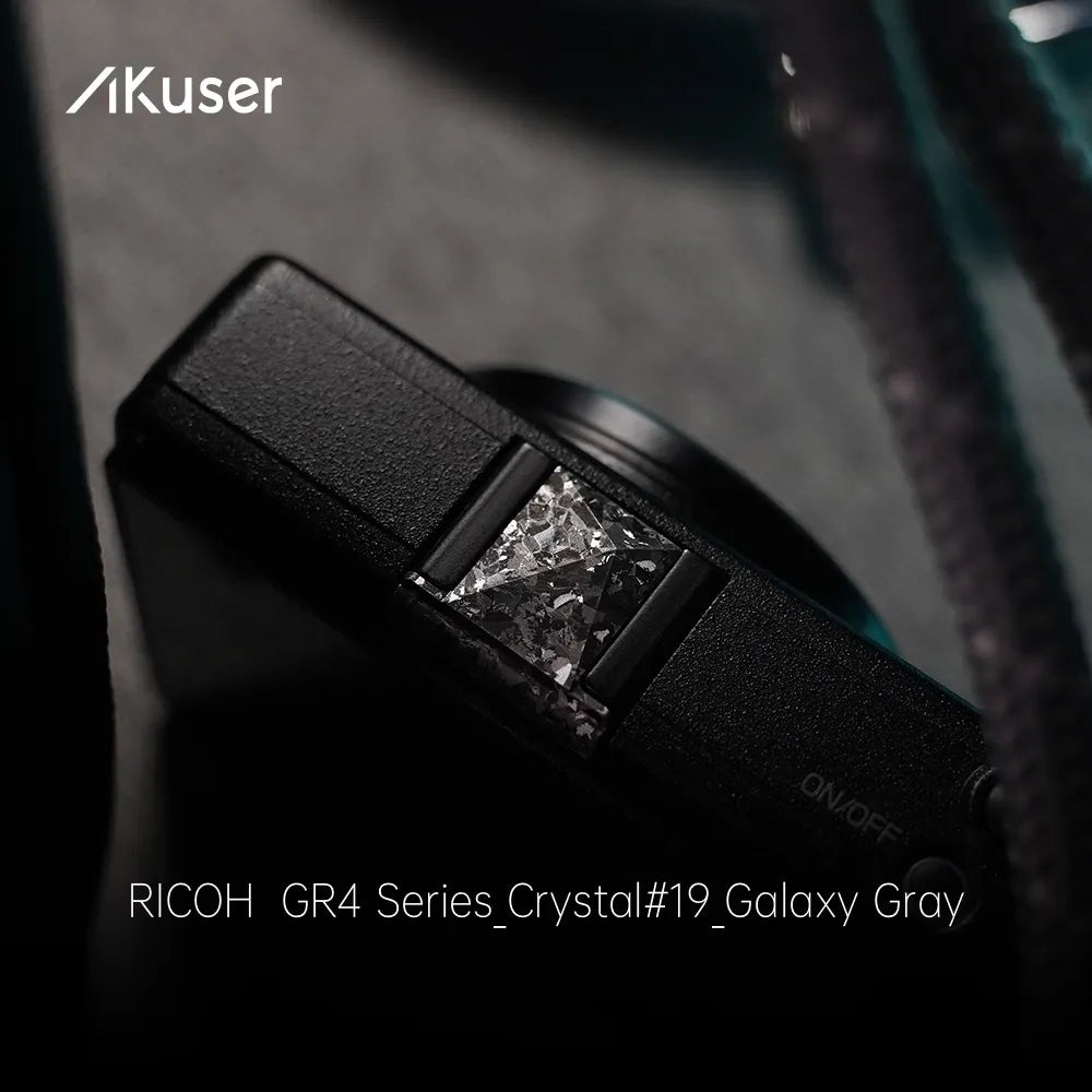 AKuser Crystal Titanium Hot Shoe Cover‌