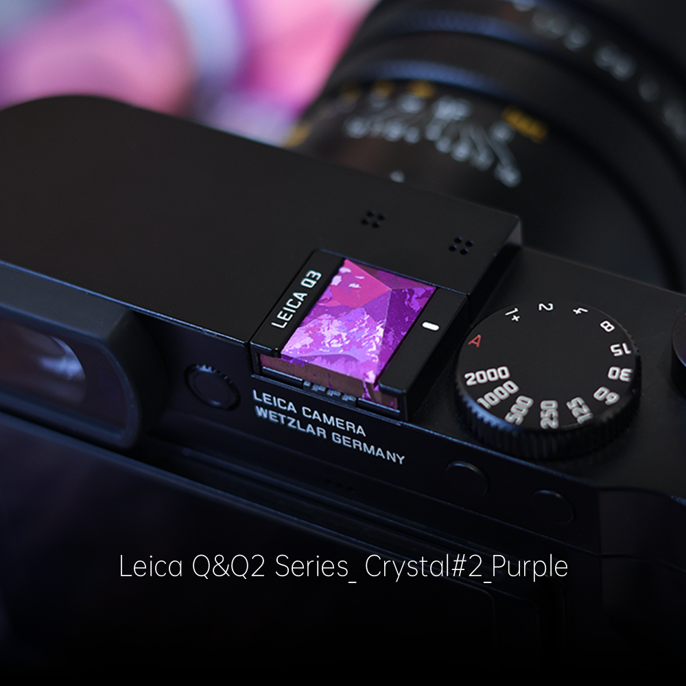 Crystal Titanium Hot Shoe Cover‌