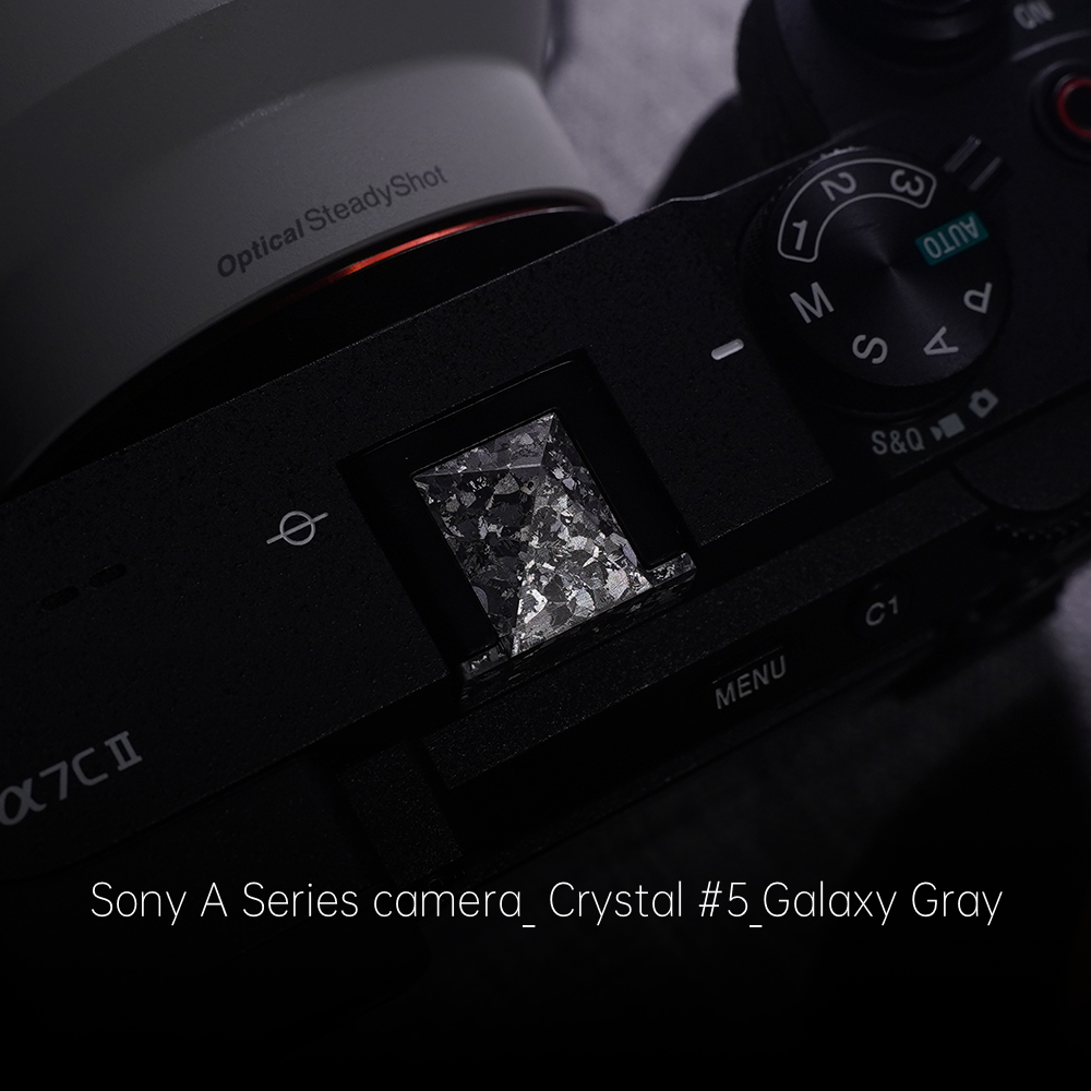 Crystal Titanium Hot Shoe Cover‌